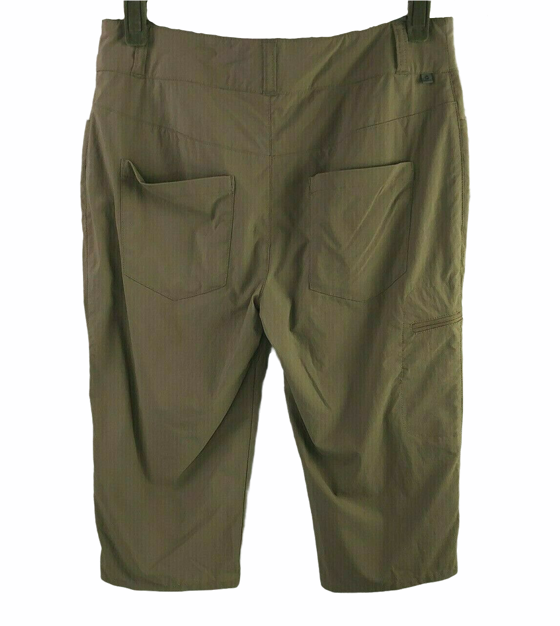 Merrell Womens Selectdry Pants Size 2 Khaki Hiking Outdoor Cut Off Capri