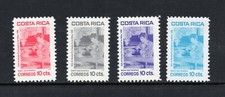 R6055   Costa Rica   1982   Postal Tax   4v.   MNH
