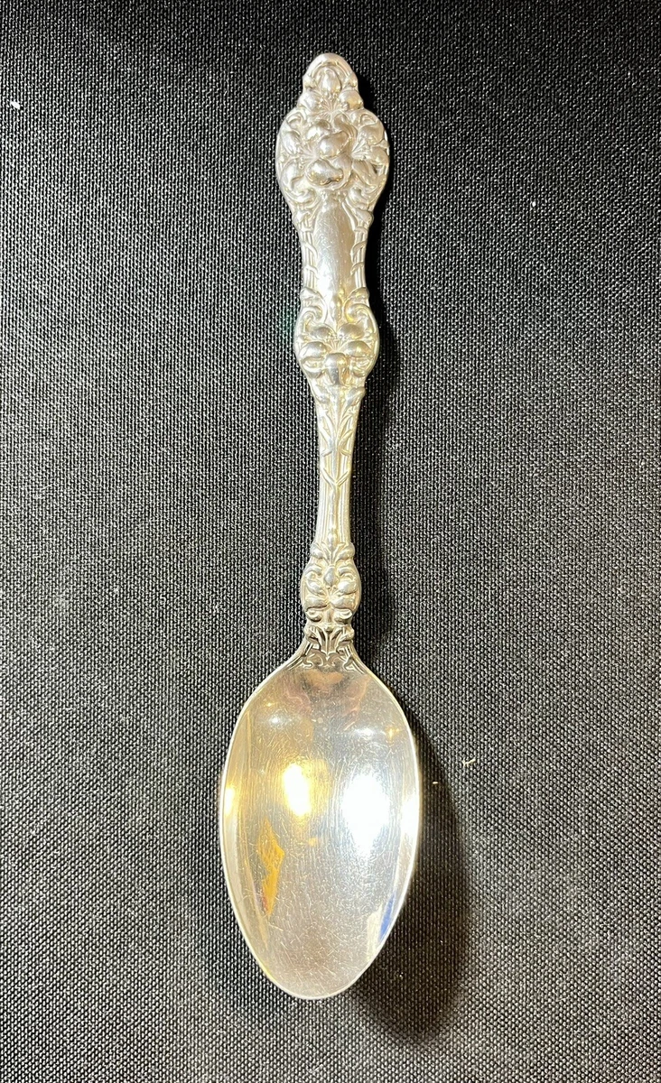 Old Orange Blossom 1900-1940 Antique US Sterling Silver Spoons for