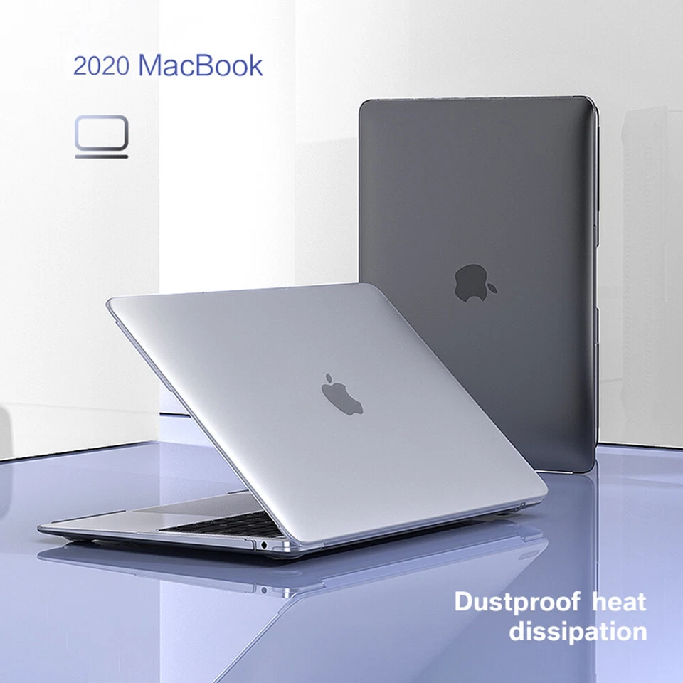 Funda rígida mate para MacBook Air A2337 A2179 (13 pulgadas, 2023-2018) EE. UU. Foto 3 de 4