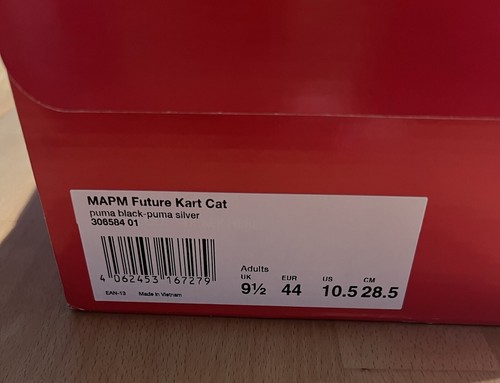PUMA Unisex AMG Petronas FUTURE KART CAT Rennsport Sneaker Motorsportschuhe EU44 - Bild 5 von 5