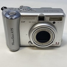 Canon PowerShot A75 3.2 MP Digital Camera -NOt WORKING FOR PARTS - AS IS