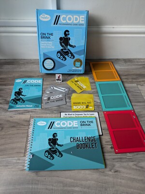 ThinkFun CODE Programmierspiel Serie ON THE BRINK STEM 2017 komplett 