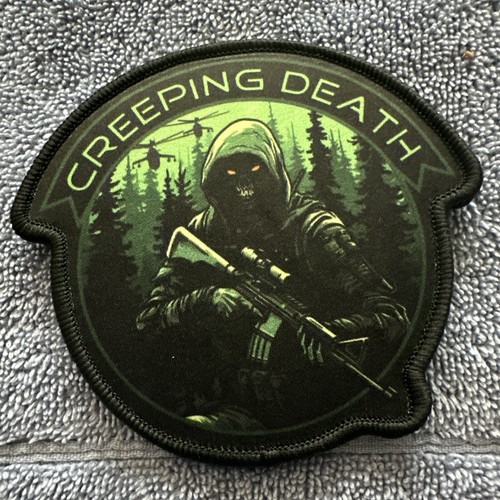 CREEPING DEATH American Hook & Loop Morale Patch