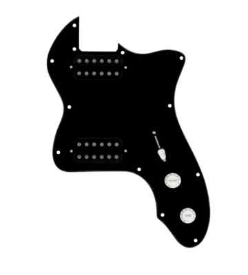920D 72 Thinline Tele Black Loaded Pickguard BLK Cool Kid Humbuckers