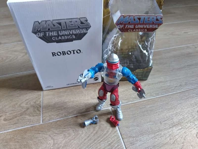 Roboto Masters Of The Universe Classics MOTUC 2010 action figure Mattel - Immagine 3 di 4