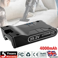 25.2V 4.0Ah Li-ion Replacement Battery for Shark Cordless Vacuums XBAT200 IF201