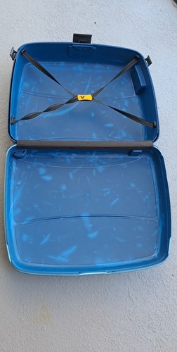 Roncato Valigeria Hardside Suitcase Made in Italy Set Of 2 Blue - Picture 16 of 21