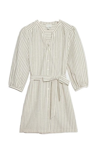 Anthropologie x Exquise The Tobie Faux Leather Mini Shirt Dress | eBay