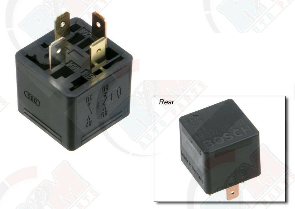 BOSCH A/C Compressor Relay for 1967-2009 Volkswagen Jetta Golf Passat 4H0951253A-image