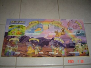 Listen Along Children's Bible Old & New Testament Stories with 7 CDs and book