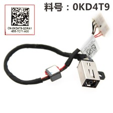 0KD4T9 DC Power Jack Socket Cable Harness For Dell Inspiron 5551 5555 5558 5559