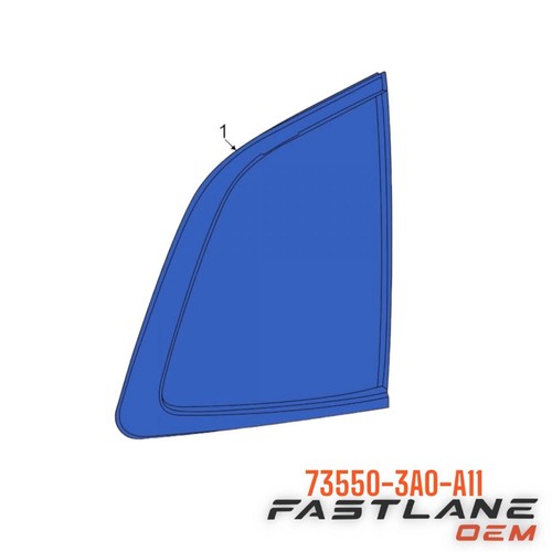 2023-2024 HONDA CR-V GLASS ASSEMBLY LEFT NEW OEM 73550-3A0-A11 - Picture 1 of 8