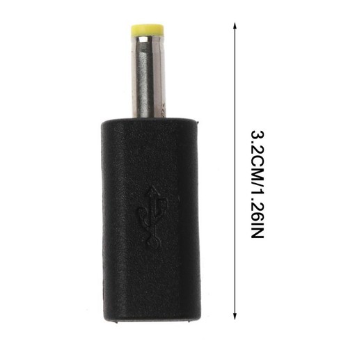 Micro USB Female To for 4.0x1.7mm Male Plug Power Adapter Charging Connector - Photo 8 sur 9