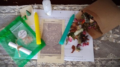 Hexentarot Zauber Charm/Mojo Taschen zum basteln, 22 Zauber zur Auswahl.