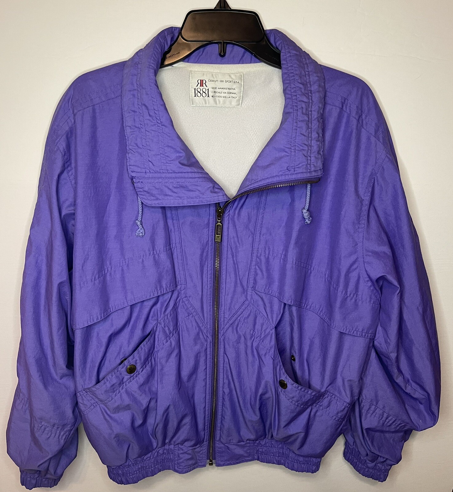 Cerruti 1881, Vintage Nino Cerruti 1881 Sports Purple Jacket Size M