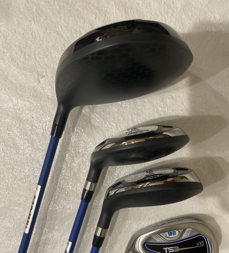 USKG Tour Series TS3 Left Handed Club Set - 51” -54” - Driver, 3W, 4Hy, 6,8,P+SW - Picture 2 of 9
