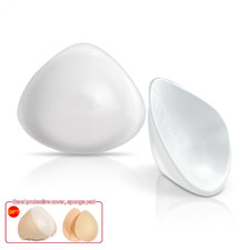Triangular Silicone Fake Breast Mastectomy Breast Backside Deep Concave False