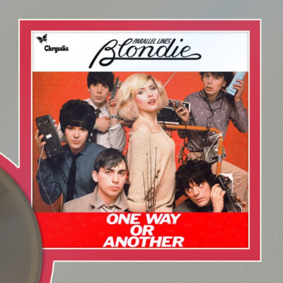Blondie One Way Or Another Framed 45 Picture Sleeve Record Display