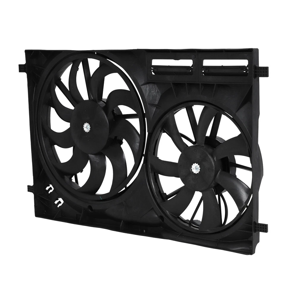 AC Radiator Cooling Dual Fan For 2015-2024 Ford Transit T150 T250 T350 T350HD Foto 3 de 4