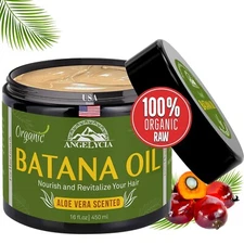 100% Organic Raw Batana Oil for Hair Growth | Dr. Sebi Batana Oil from Honduras 
