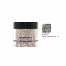 Glam And Glits Matte Acrylic Powder MAT610 - Tahitian Vanilla 1 oz