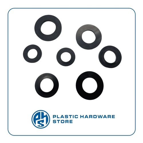 Rondelle/Ranelle isolanti piatte in plastica/nylon - PHS - Imagen 4 de 6