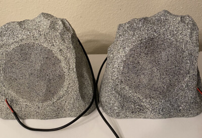 Landscape Rock Speakers Granite Phoenix Gold Atr5 Open Box