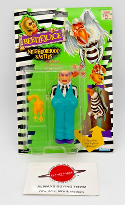1989 Old Buzzard MOC Beetlejuice Vintage Kenner Figure | eBay