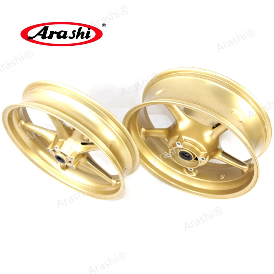 Llanta trasera delantera dorada para Triumph Daytona 675 2006-2012 / 675R 2011 2012 Foto 4 de 4