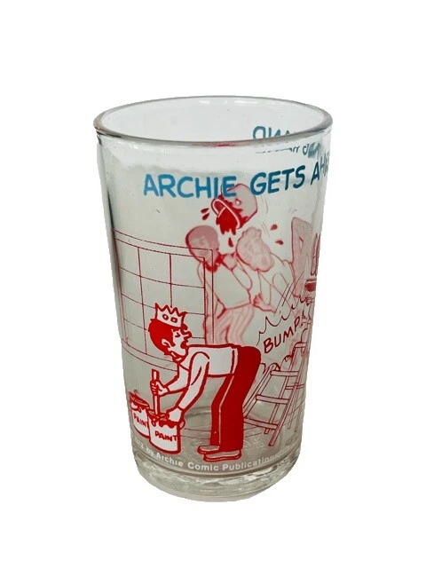 阿奇收藏宣传玻璃杯