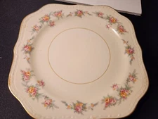 1-Vintage Homer Laughlin Eggshell Georgian Cashmere Square Salad Plate