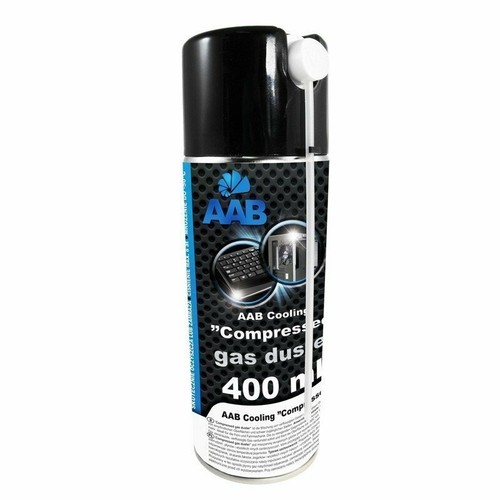 24 x AABCOOLING DRUCKLUFTSPRAY 400 ML AIR DUSTER REINIGUNG DRUCKLUFTREINIGER PC - Afbeelding 3 van 10