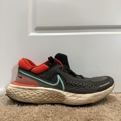 Nike ZoomX Invincible Run Flyknit Shoes Mens Size 10 Black Red CT2228-002