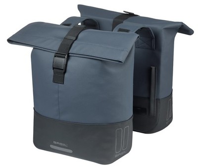 Doppelpacktasche Basil Cove 2832L 14 x 29 x 36 cm  blau/schwarz