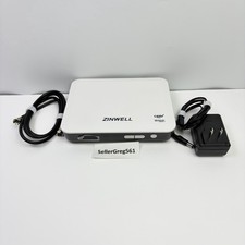 Zinwell Analogue Pass-Thru Digital TV Converter Box ZAT-970A New Open Box