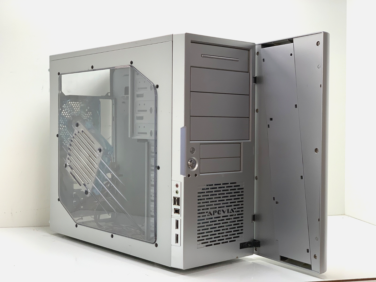 APEVIA X-CRUISER Silver SECC Steel ATX Mid Tower Computer