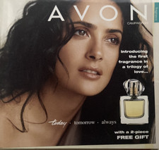 SALMA HAYEK 2004 AVON BEAUTY CATALOG Campaign...