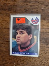 1985-86 O Pee Chee Kelly Hrudey Rookie Card #122; New York Islanders . rookie card picture