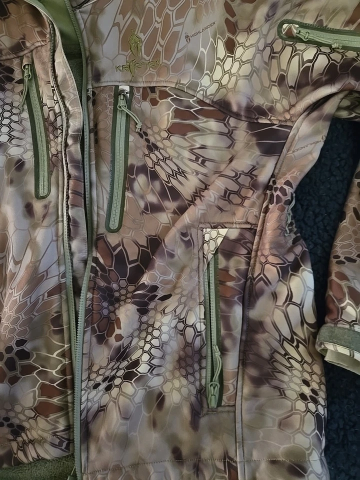 Kryptek Camo Jacket Mens size L KRAIH primaloft  - Image 2 of 4