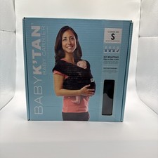 NIB Baby K'tan Small Black Baby Sling Baby Wrap Baby Carrier