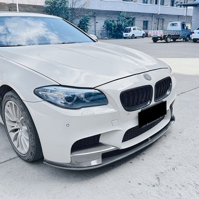 Frontstoßstangen Spoiler Lippe Carbon Optik Für BMW M5 F10 F11 2011-2017