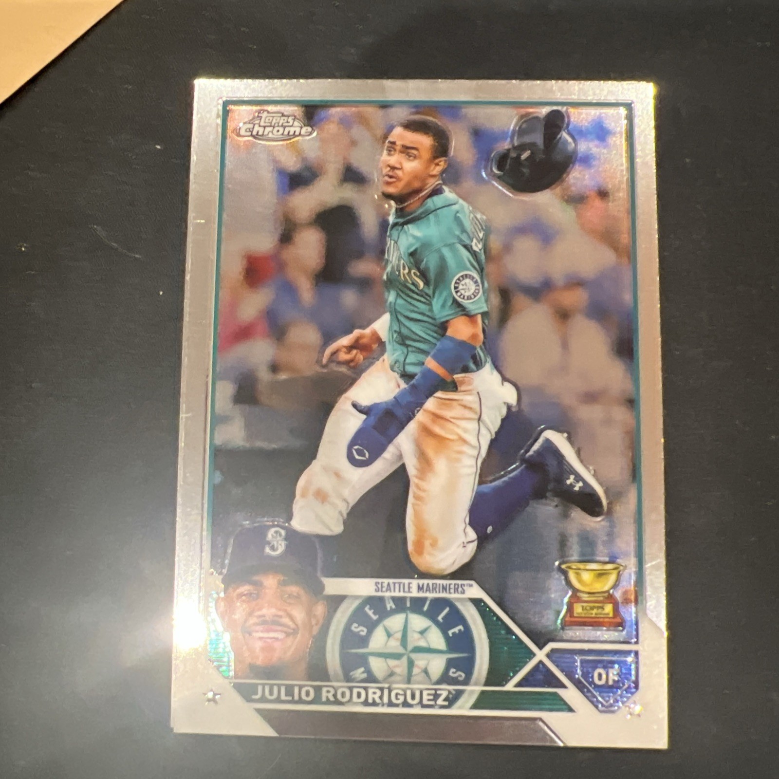 2023 Topps Chrome - Julio Rodriguez #200 - #200 Rookie Cup Refractor