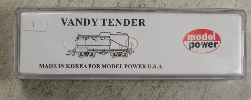 Model Power Vandy Tender, Vanderbilt, 7480 Undecorated #1, Rapido Coupler - Image 3 of 4