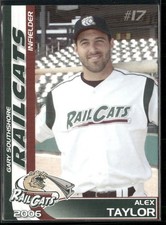 Alex Taylor 2006 Gary Southshore Railcats Team Set Card