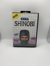 Shinobi - Complete with Manual - Sega Master System UK Pal