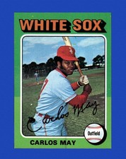 1975 Topps Set-Break #480 Carlos May NM-MT OR BETTER *GMCARDS*