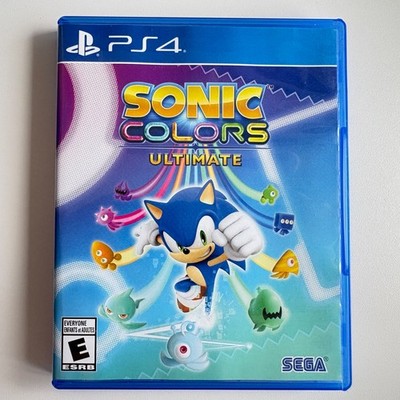 Sonic Colors: Ultimate (Sony Playstation 4, 2021) PS4 Tested Working