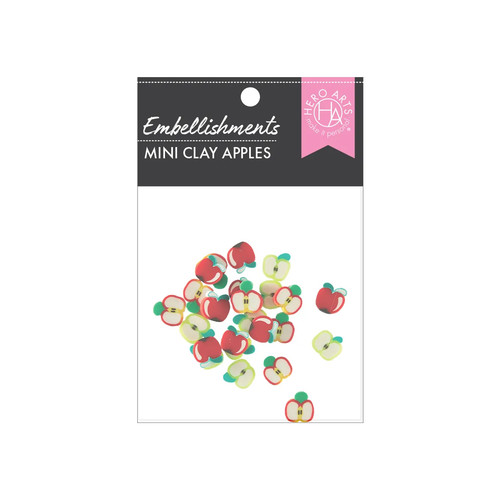 Hero Arts Mini Clay Apples Embellishments from the I Pick You Collection  : Sept - Bild 1 von 4