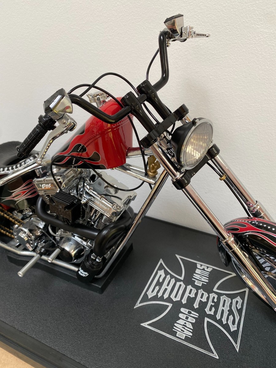 2004 West Coast Choppers 1:5 Scale Jesse James Penny Saved Back